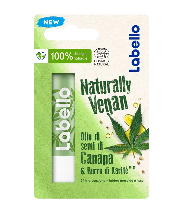 Labello New Naturally Vegan Hemp