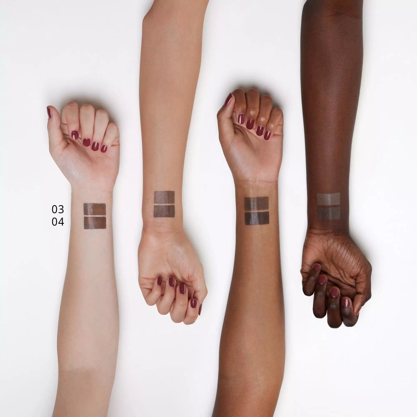 Essence Color & shape eyebrow gel 04 dark brown