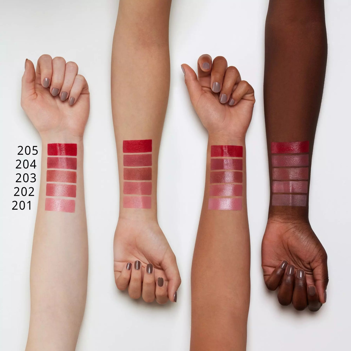 Essence Caring SHINE vegan collagen lipstick 205 my love