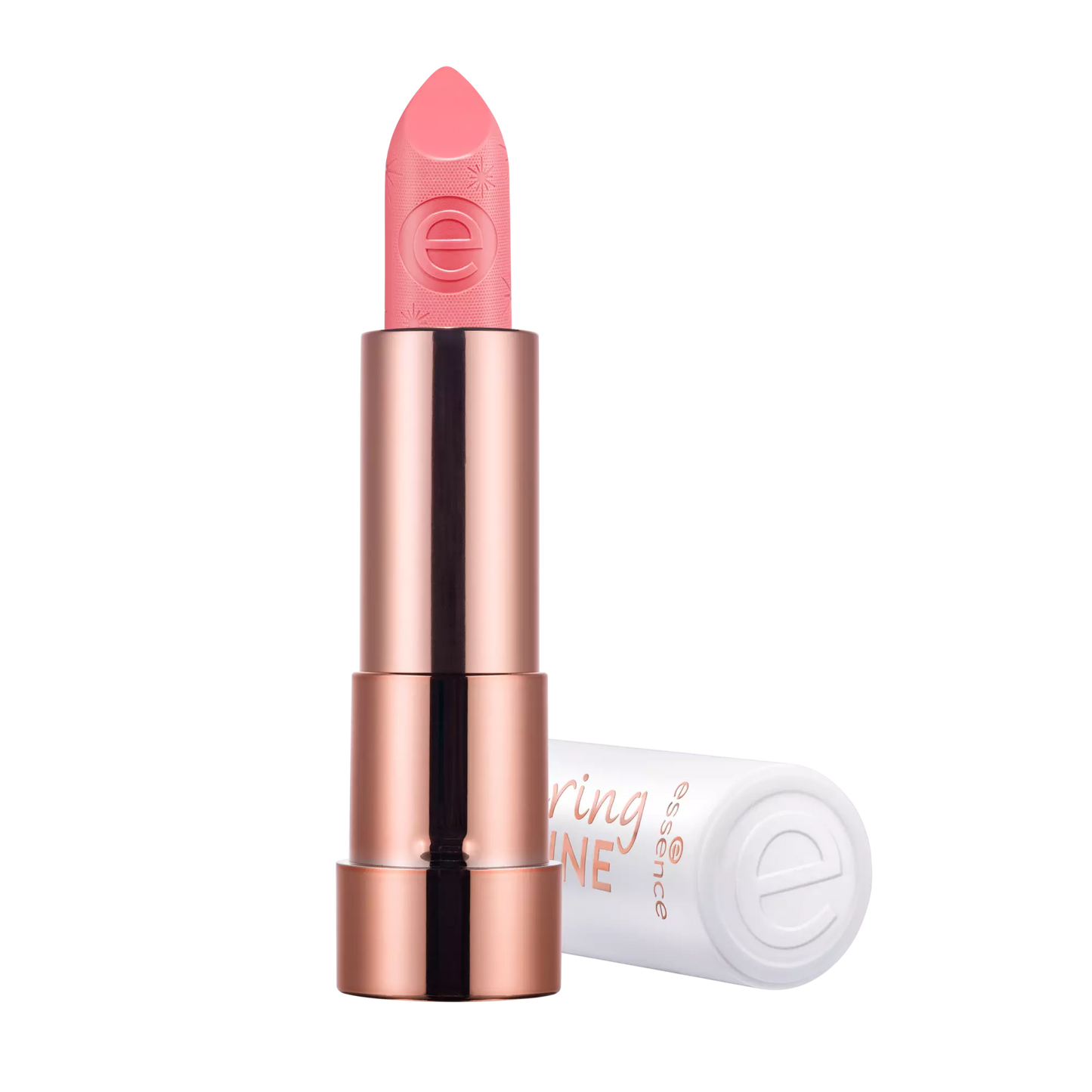 Essence Caring SHINE vegan collagen lipstick 201 My dream