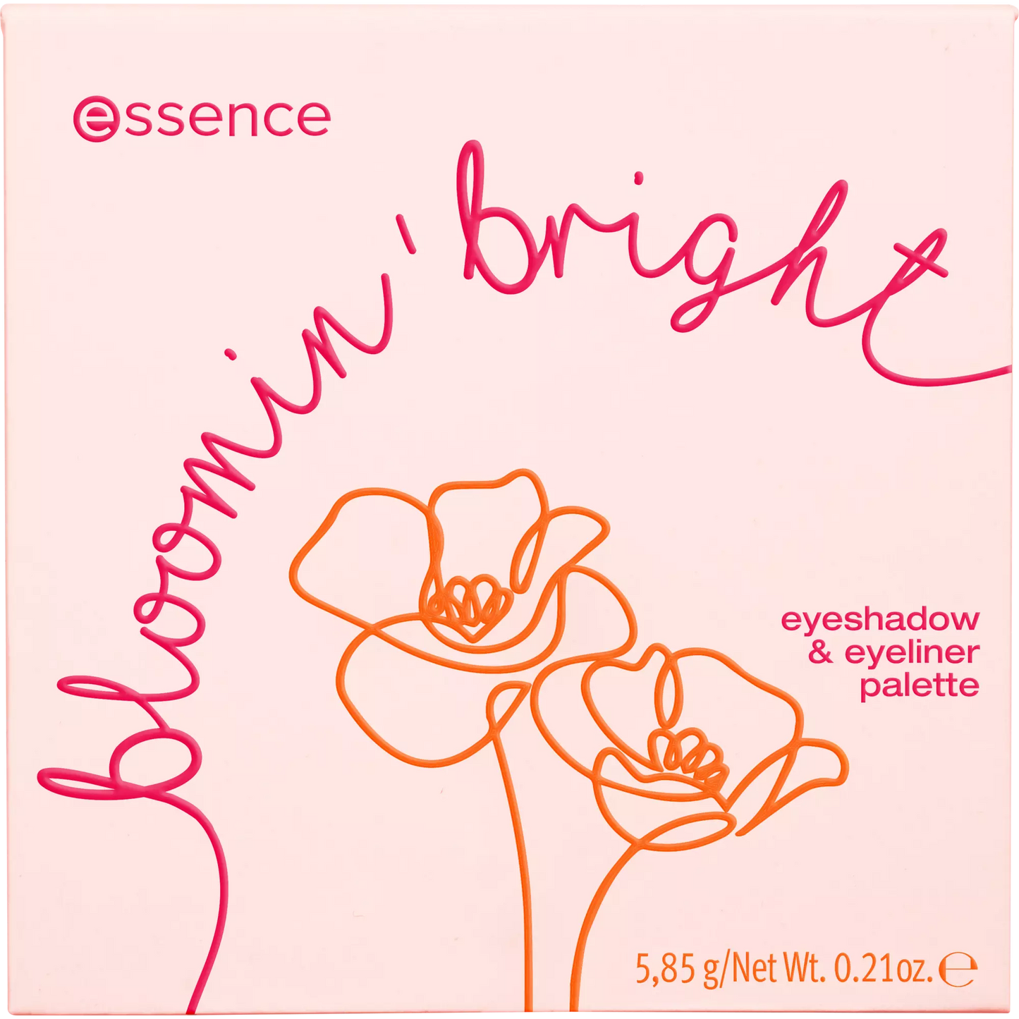 Essence bloomin' bright palette ombretti & eyeliner 01 See Me Bloomin'