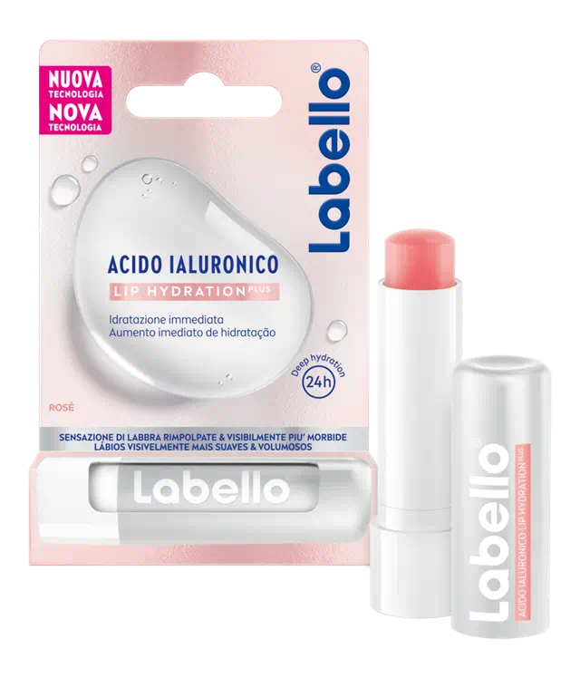 Labello Acido Ialuronico Lip Hydration Plus Rosé