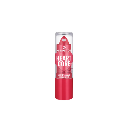 Essence HEART CORE fruity lip balm 01 crazy cherry 