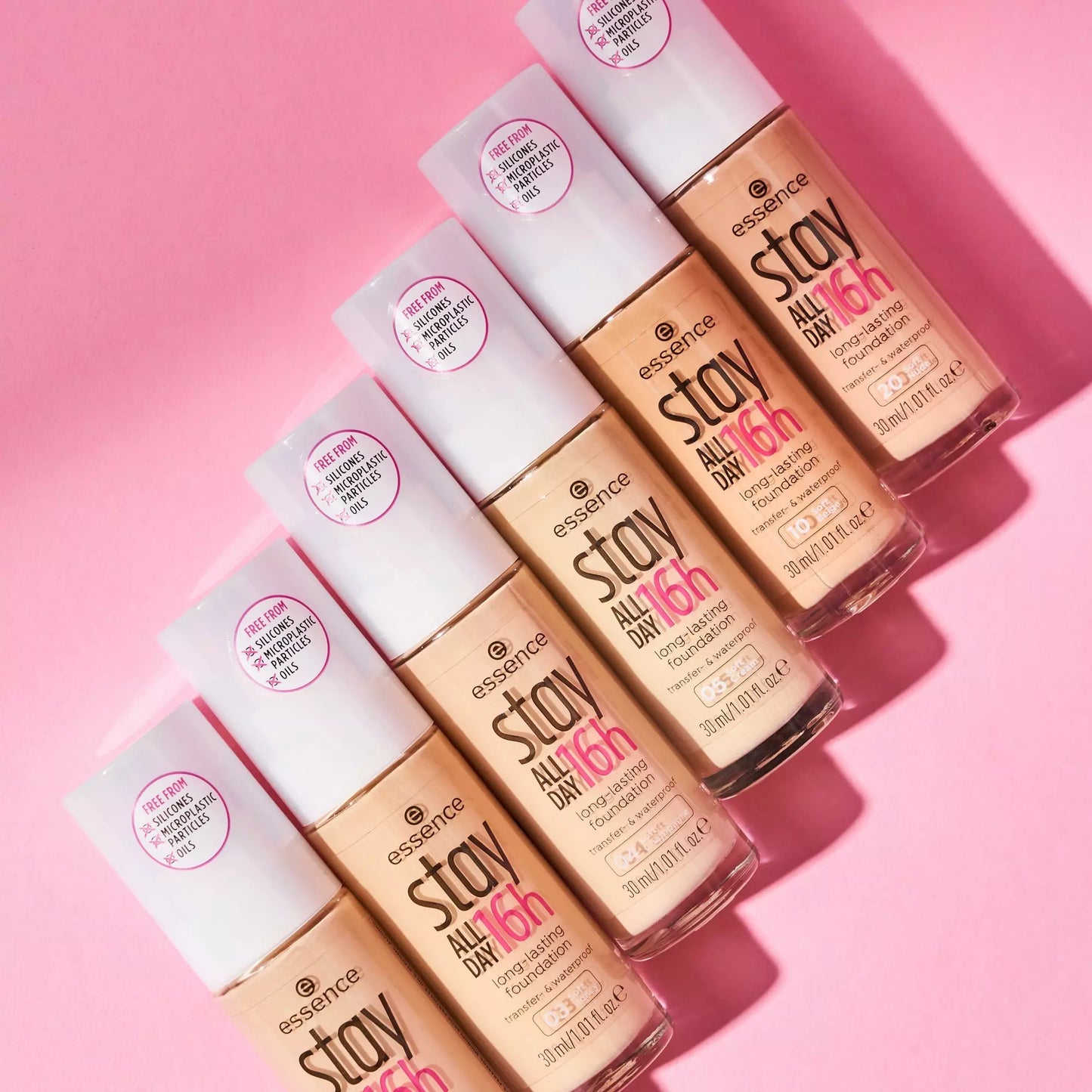 Essence Stay ALL DAY 16h long-lasting face foundation 10 soft beige 