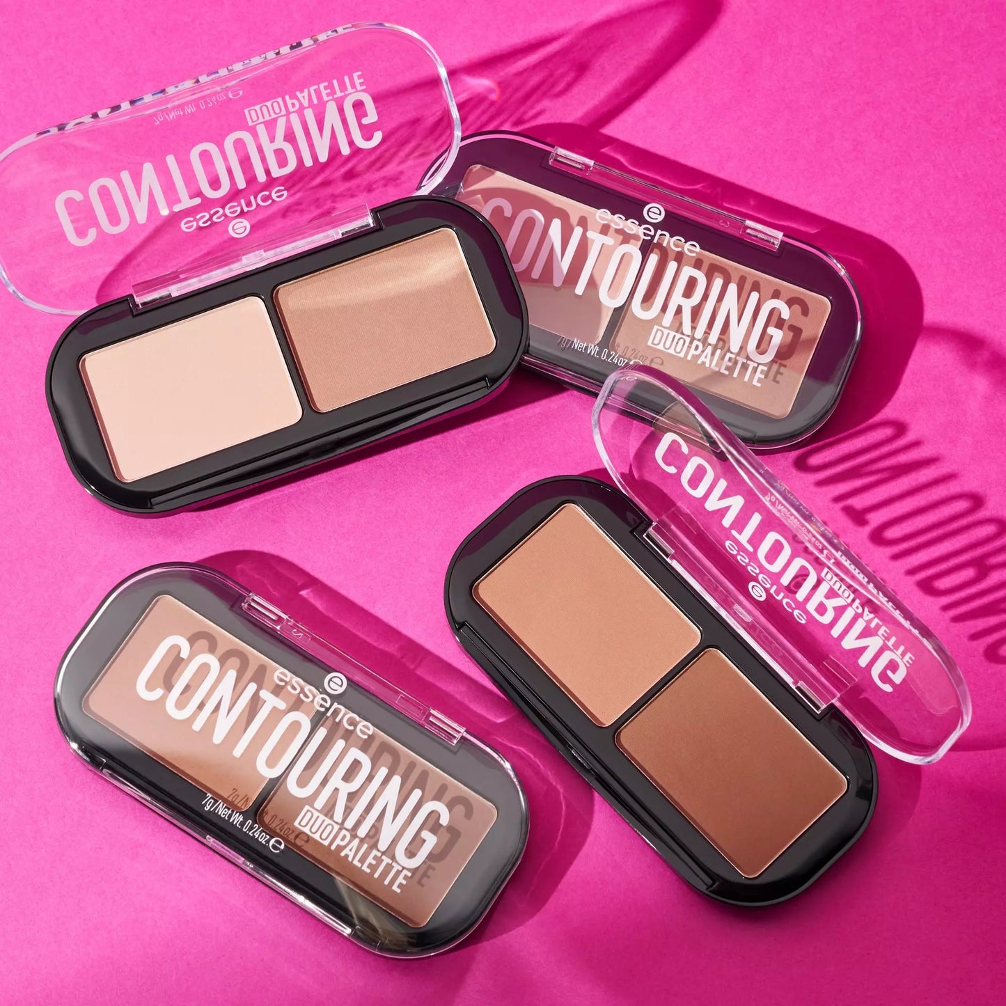 Essence CONTOURING DUO FACE PALETTE 20 Darker skin 