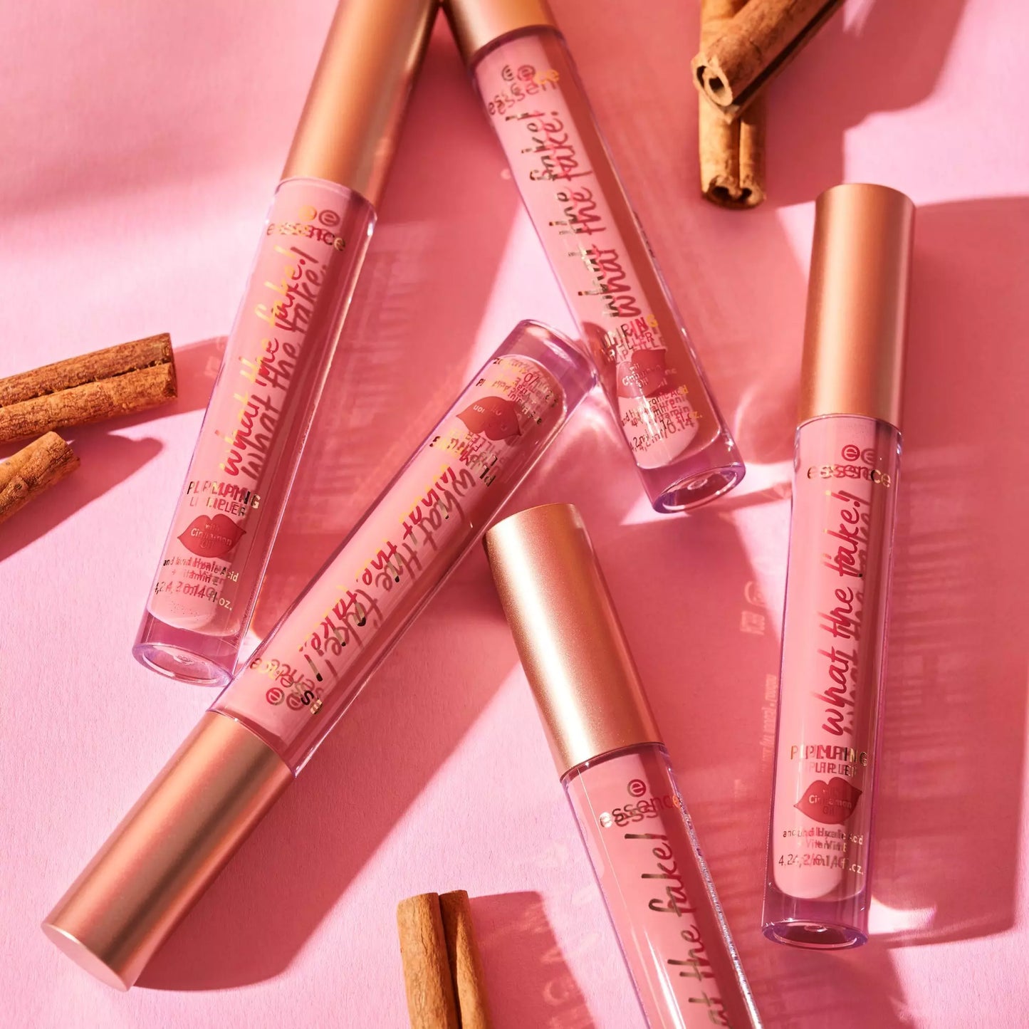 Essence What the fake! LIP GLOSS WITH VOLUMIZING EFFECT 02 oh my nude 