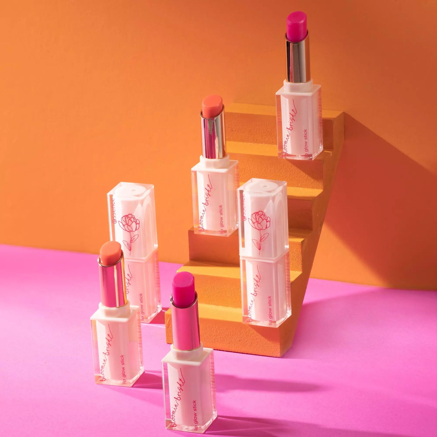 Essence bloomin' bright lip lucidalabbra in stick 02 Bloom Up!
